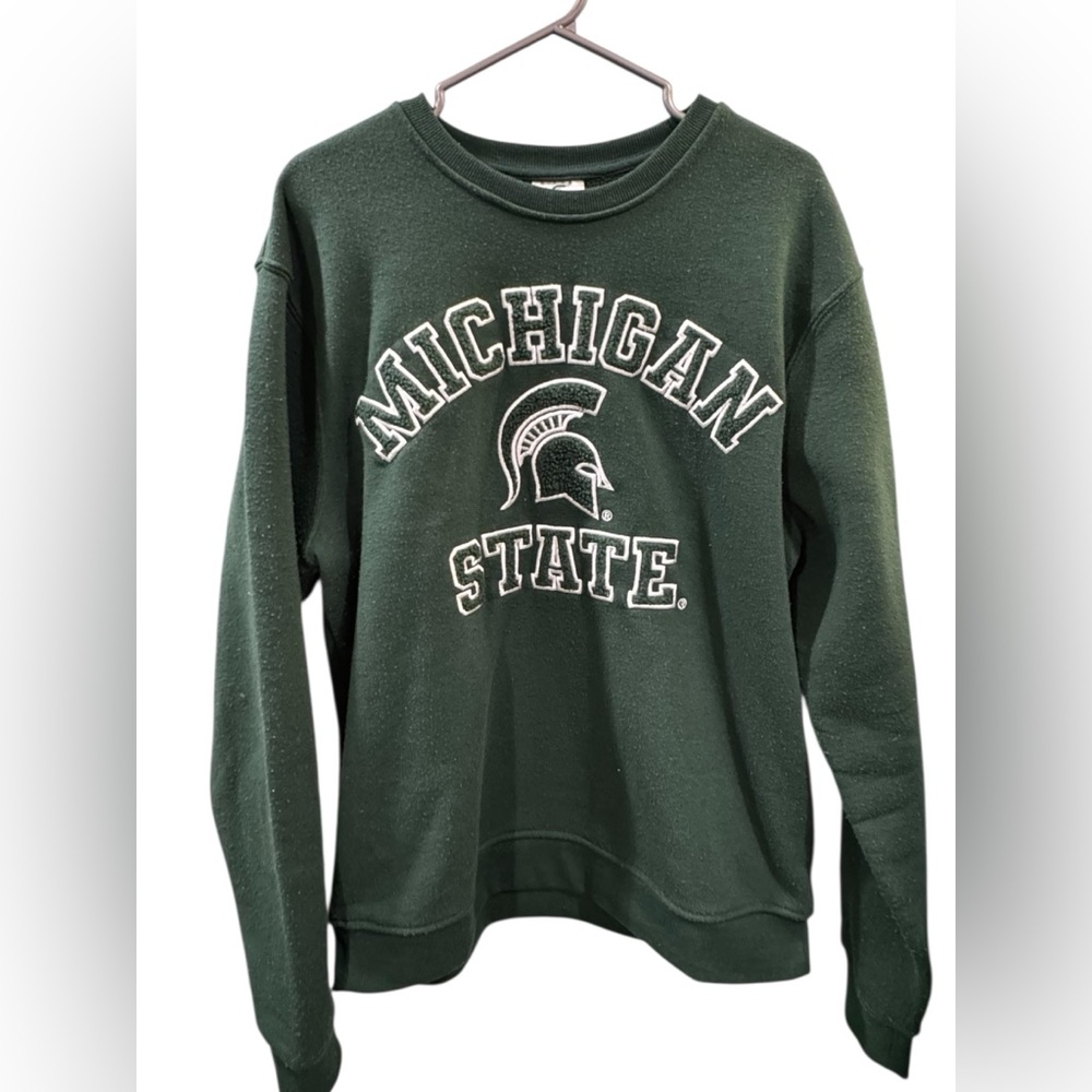Green Michigan State Spartans Sweatshirt